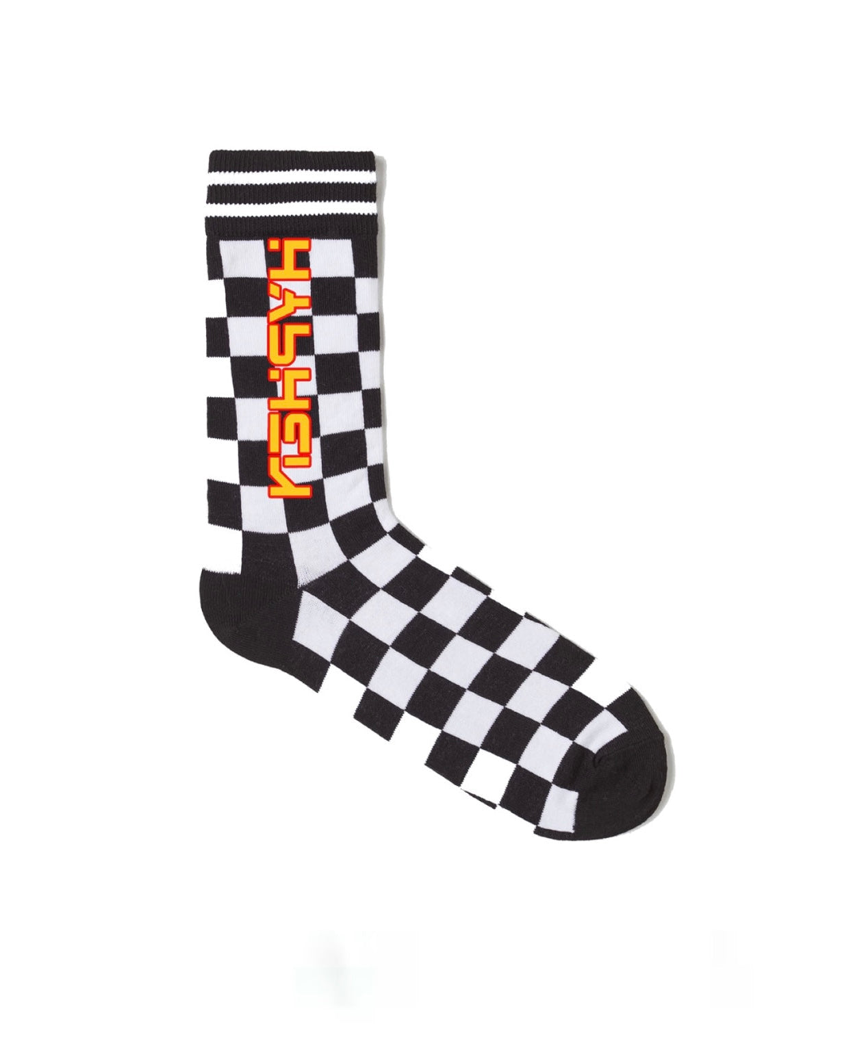 HYPHEN “TAXI” SOCK BLACK/WHITE - Hyphen Footwear