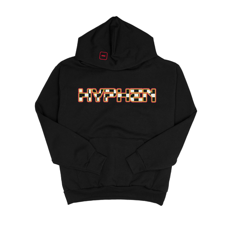 HYPHEN TAXI CHECKERED HOODIE