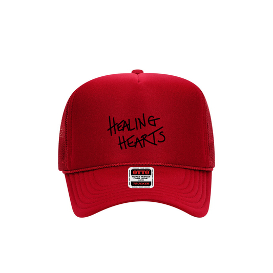 Hyphen Healing Heart Word Trucker Cap - Hyphen Footwear