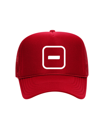 Hyphen Logo Trucker Cap (RED)